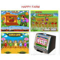 happy farm slot game board